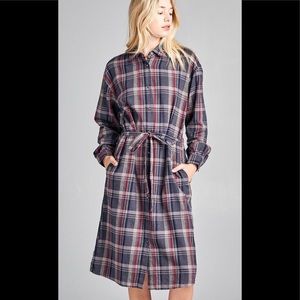 👗New Dress (GRY-grey/dar)100% COTTON